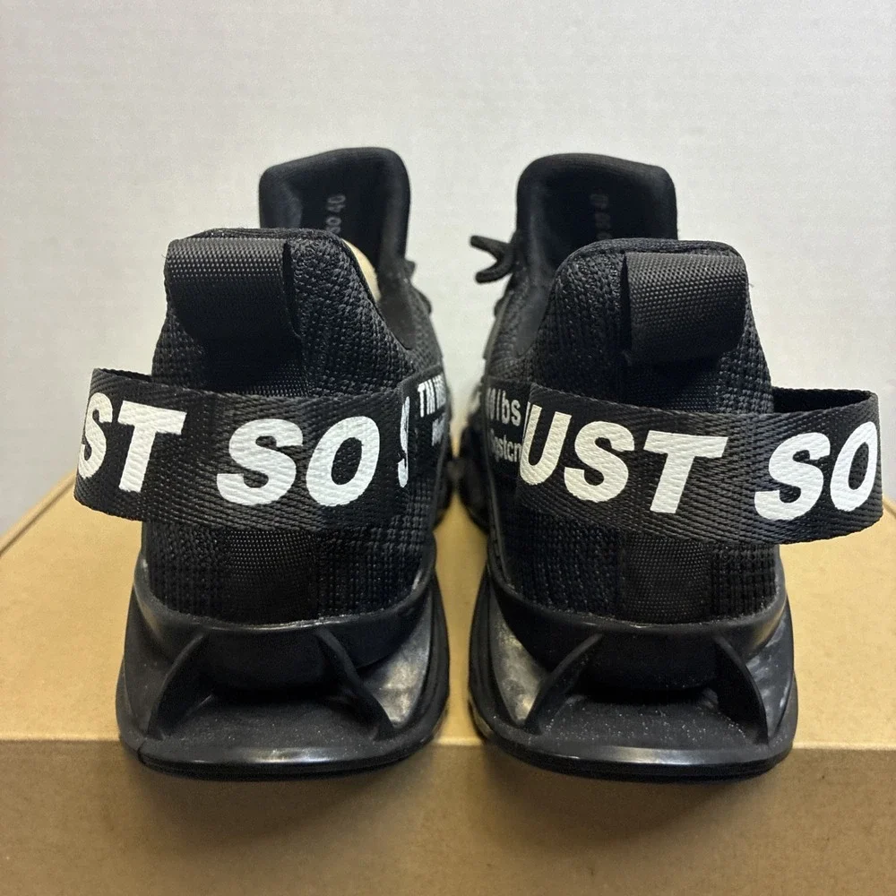 Just So So Sneakers Blue Non-Slip Running Sport Shoes EU 40 US Mens 7 Womens 8.5 - Picture 6 of 9